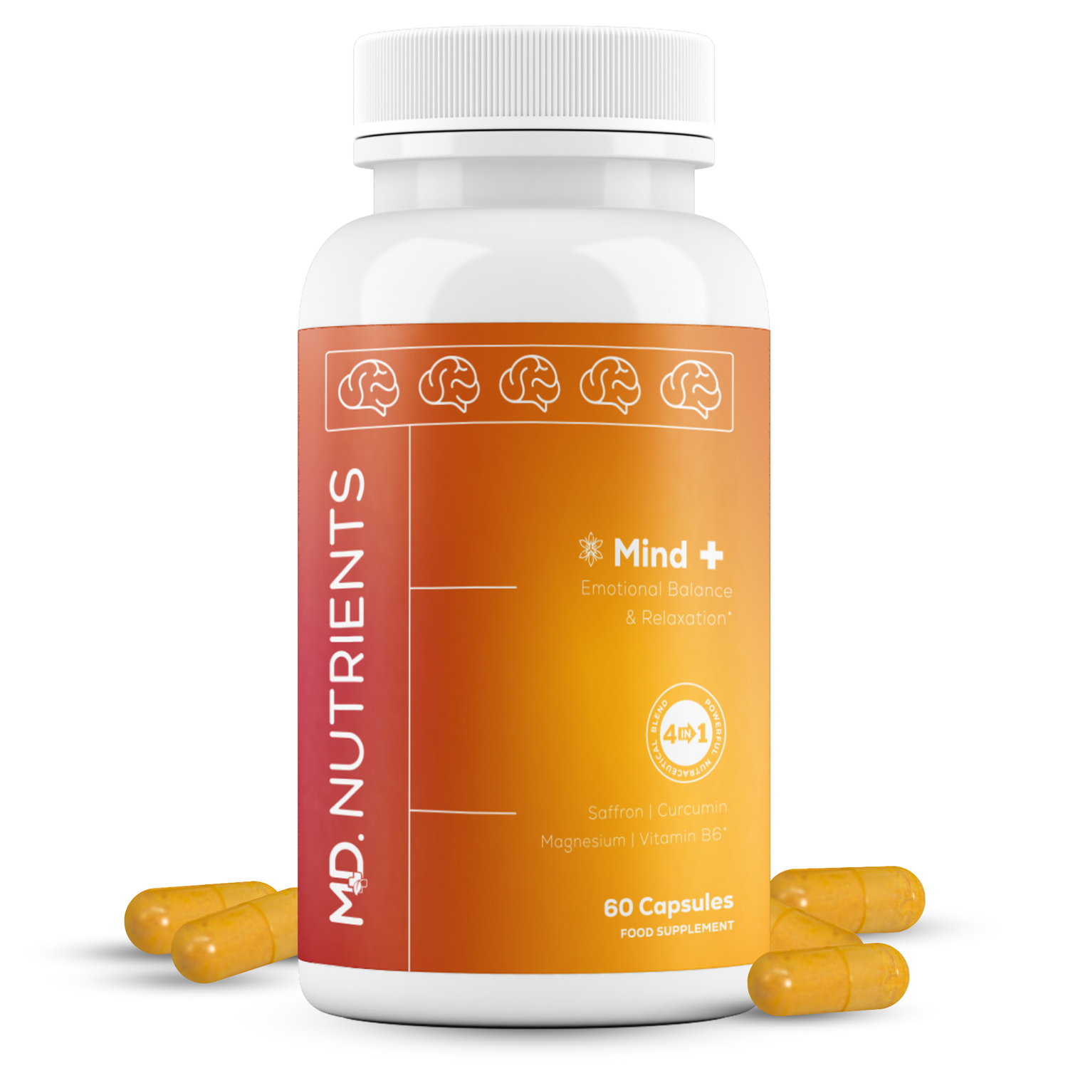 Mind+, 4-In-1, Emotional Balance & Relaxation